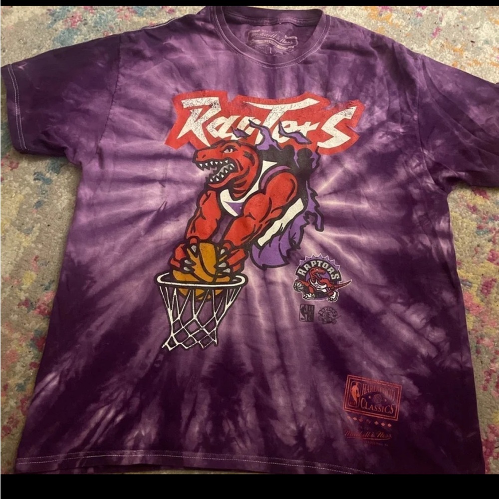 Raptors Tye die Mitchell & Ness t-shirt size L